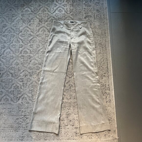 JOSEPH suede flare trousers - Picture 1 of 2